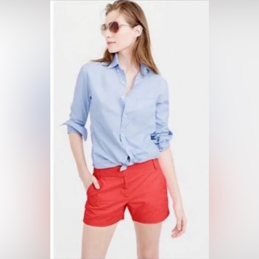 J. Crew Red Chino Broken-In Shorts